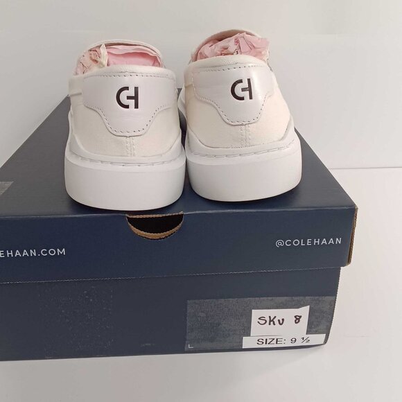 Cole Haan Men's Grandpro Rally Canvas Penny Loafer Sneaker - White 9.5 - Picture 5 of 7